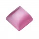 SYNTHETIC CAT'S EYE COLOR N.12 PINK SQUARE CABOCHON SPECIAL CUT