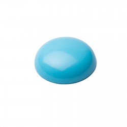 SYNTHETIC TURQUOISE ROUND CABOCHON