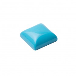 SYNTHETIC TURQUOISE SQUARE CABOCHON 