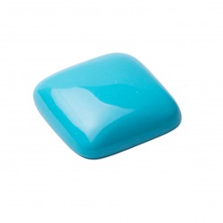 SYNTHETIC TURQUOISE SQUARE CABOCHON CUSHION 