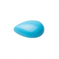 SYNTHETIC TURQUOISE PEAR CABOCHON 