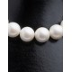 SHELL PEARL N.201 COLOR WHITE STRING ROUND 18mm