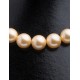 SHELL PEARL N.204 COLOR PEACH LIGHT STRING ROUND 14mm