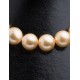 SHELL PEARL N.204 COLOR PEACH LIGHT STRING ROUND 16mm