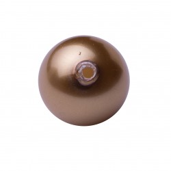 SHELL PEARL N.208 COLOR CHAMPAGNE HALF DRILL