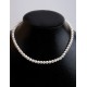 FRESH WATER PEARL WHITE ROUND BEADS 5-5.50mm STRING 40cm