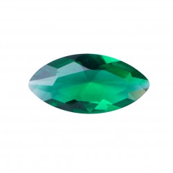 GREEN GLASS 68 MARQUISE FACET