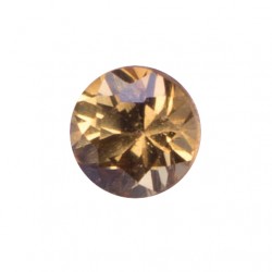 SAPPHIRE COLOR YELLOW ROUND FACET