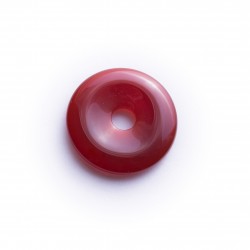 RED AGATE DONUT 