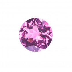 SAPPHIRE COLOR PINK ROUND FACET