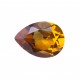 SYNTHETIC YELLOW TOPAZ PEAR FACE