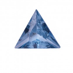 SYNTHETIC AQUAMARINE COLOR NO.106 TRIANGLE FACET 
