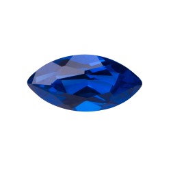 SYNTHETIC BLUE SAPPHIRE MARQUISE FACET