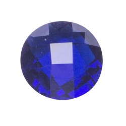 GLASS COLOR N.37 DARK BLUE ROUND BRIOLITE