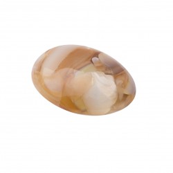  MOTHER OF PEARL GOLD RECOMPOSE OVAL CABOCHON