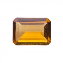 CRYSTAL COLOR NO.818 YELLOW POLISHED OCTAGON FACET